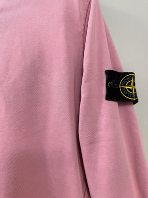 Stone Island Pink 1/4 Zip Jumper