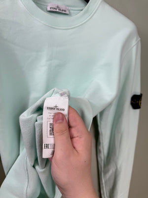 Stone Island Mint Green Jumper