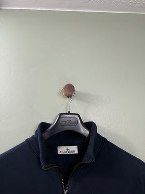 Stone Island Navy 1/4 Zip Jumper