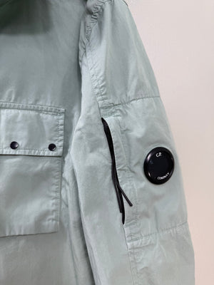 C.P. Company Green Hooded Overshirt