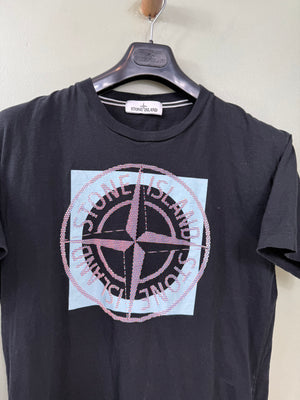 Stone Island Black T-Shirt