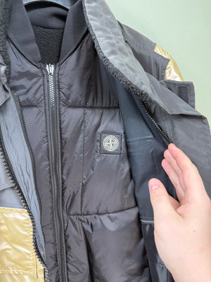 Stone Island Iridescent Coating Tela Reflex Mat Jacket