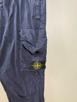 Stone Island Navy RE-T Cargo Bottoms