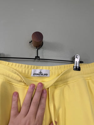 Stone Island Yellow Shorts