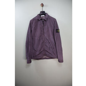 Stone Island Purple Nylon Metal Overshirt