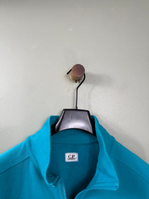 C.P. Company Aqua Blue 1/4 Zip Jumper