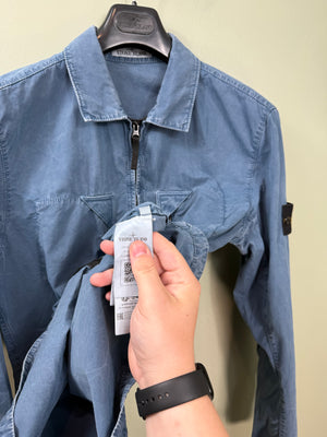 Stone Island Blue Overshirt