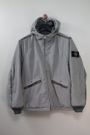 Stone Island Khaki David Light Micro Pile Jacket