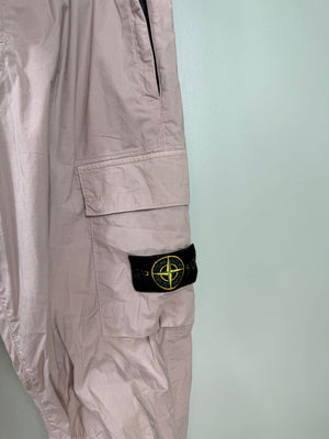 Stone Island Beige RE-T Cargo Bottoms