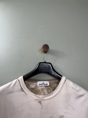 Stone Island Khaki Hand Corrosion Jumper
