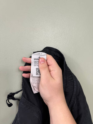 Stone Island Black RE-T Cargo Bottoms