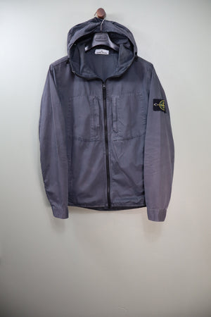 Stone Island Slate Grey Supima Cotton Twill Jacket
