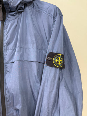 Stone Island Blue Crinkle Reps Jacket