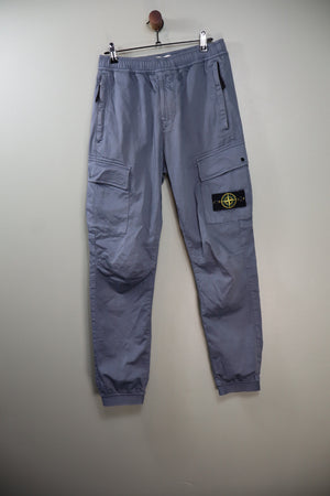 Stone Island Avio Blue Cargo Bottoms