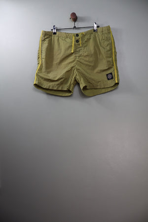 Stone Island Yellow Swim Shorts