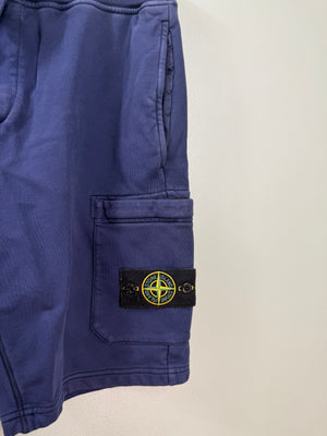 Stone Island Navy Shorts