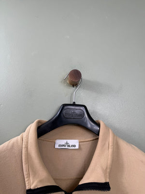 Stone Island Beige 1/4 Zip Jumper