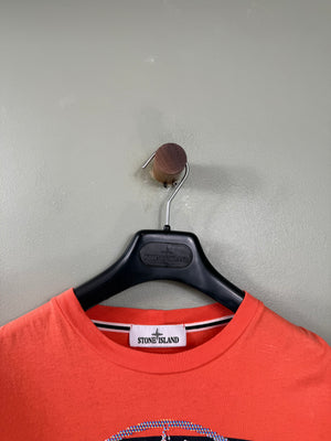 Stone Island Orange T-Shirt