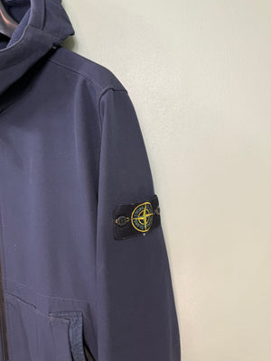 Stone Island Navy Soft Shell Jacket