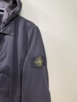 Stone Island Black Nylon Batavia Parka Jacket