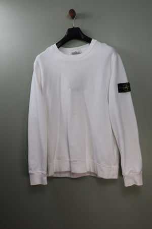 Stone Island White Jumper