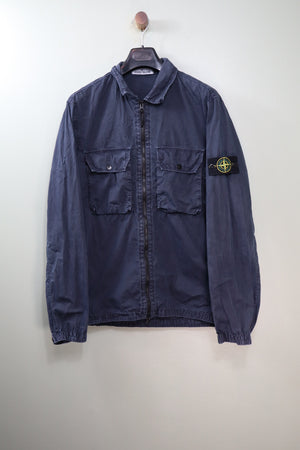 Stone Island Navy Overshirt