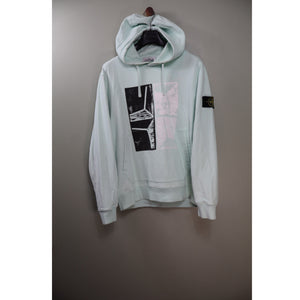 Stone Island Baby Blue Hoodie