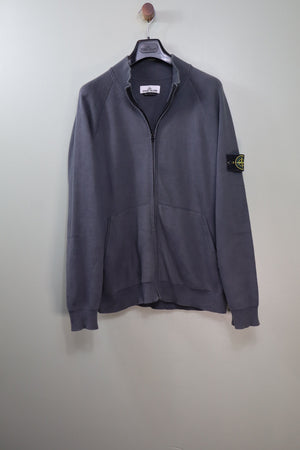Stone Island Charcoal Grey Full Zip Jumper