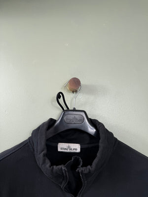 Stone Island Black 1/4 Zip Jumper