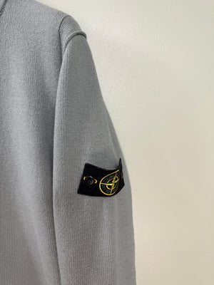 Stone Island Grey Knit Jumper