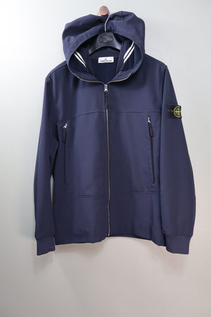 Stone Island Navy Soft Shell Jacket
