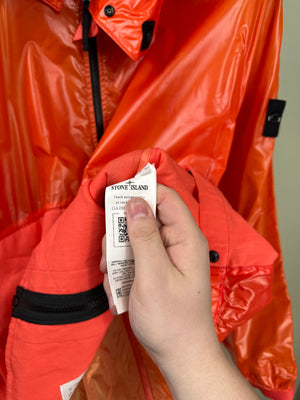Stone Island Orange Lamy Heat Reactive Jacket