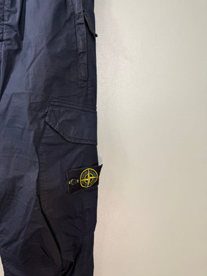 Stone Island Navy RE-T Cargo Bottoms