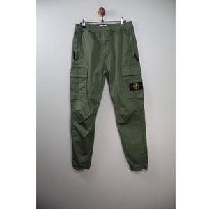 Stone Island Green RE-T Cargo Bottoms