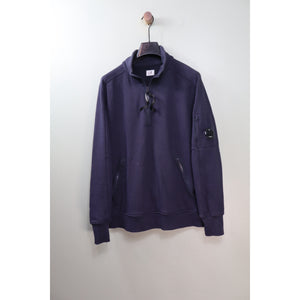 C.P. Company Navy 1/4 Zip Jumper