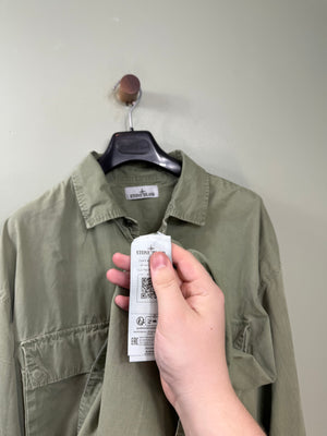 Stone Island Khaki Overshirt