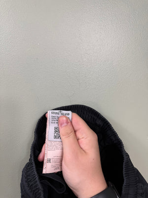 Stone Island Black RE-T Cargo Bottoms