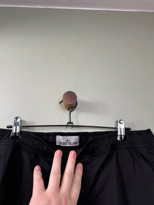 Stone Island Black RE-T Cargo Bottoms