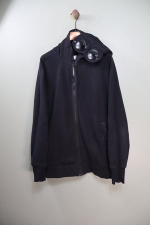C.P. Company Black Goggle Hoodie