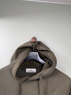Stone Island Khaki Hoodie