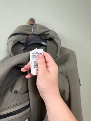 Stone Island Khaki Soft Shell Jacket