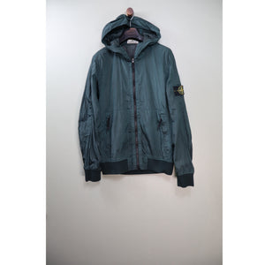 Stone Island Dark Green Nylon Metal Watro Jacket
