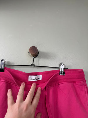Stone Island Pink Shorts