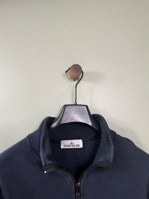 Stone Island Navy 1/4 Zip Jumper
