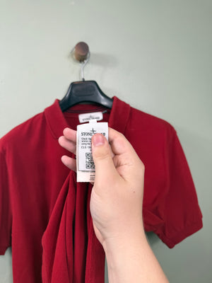 Stone Island Red Slim Fit Polo