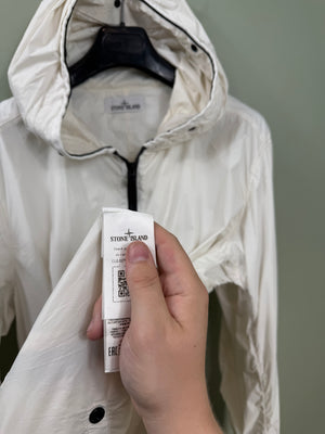 Stone Island White Skin Touch Jacket