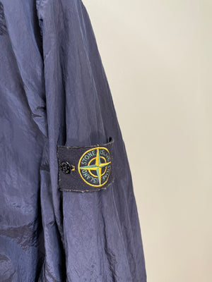 Stone Island Navy Nylon Metal Overshirt
