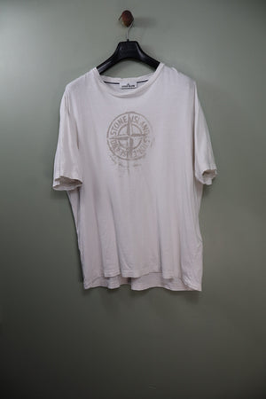 Stone Island White T-Shirt