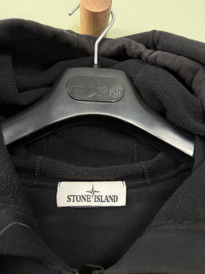 Stone Island Black Zipped Hoodie