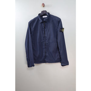 Stone Island Navy Tela Overshirt